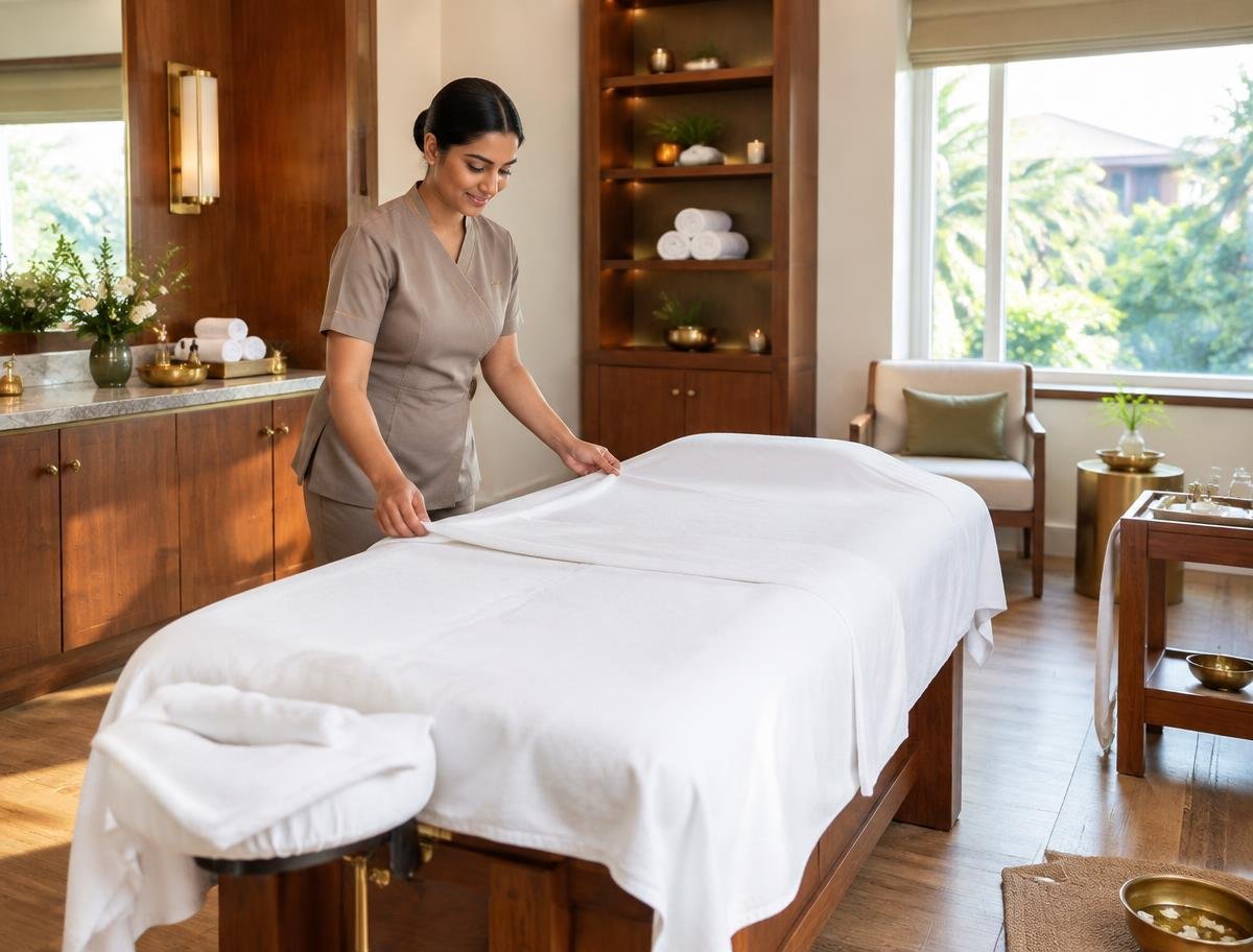 Private therapy suite at Ghogi Spa